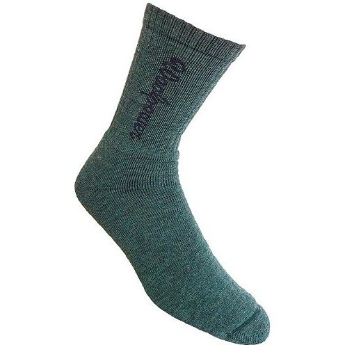 Woolpower Socks Classic Logo 400 Forest Green Woolpower Socks Classic Logo 400 Forest Green