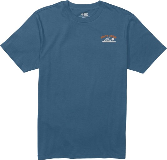 Salty Crew Men"s Overnight SS Tee Cast Blue M