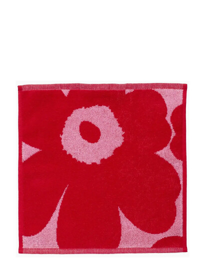 Marimekko Home Unikko Mini Towel 30X30 Cm Red 30X30CM