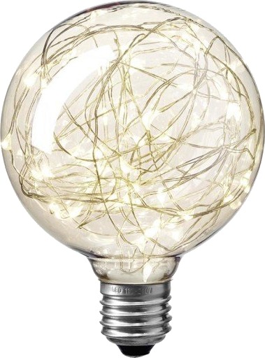 Nielsen Clara Globe Ø95 mm LED 1W/725 E27, varm hvit