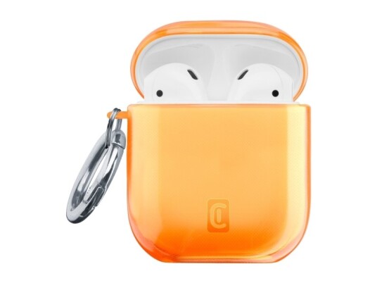 Cellularline Freshairpods, Etui, Termoplastisk Polyuretan (Tpu), Oransje, Gjennomsiktig Cellularline Freshairpods, Etui, Termoplastisk Polyuretan (Tpu), Oransje, Gjennomsiktig