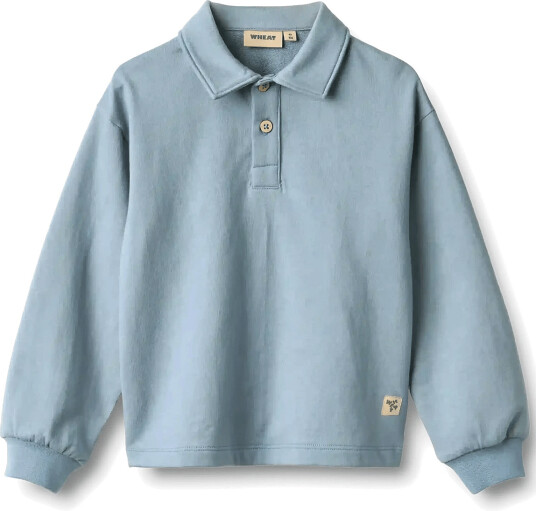 Wheat Sweat Blouse L/S Mads   Blue   152
