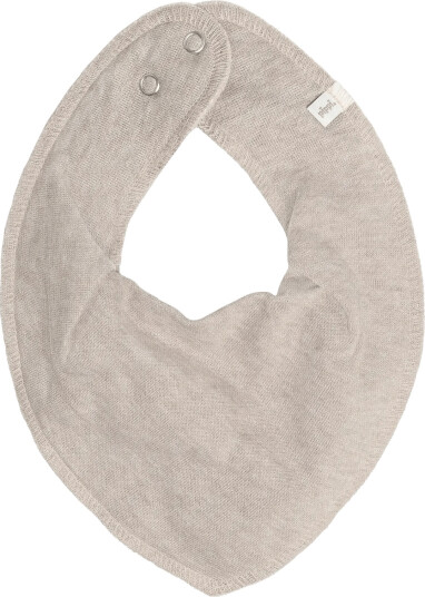 Pippi Bandana Bib Absorbent Beige One Size