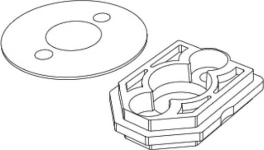 MJX 16393B Motor Mount