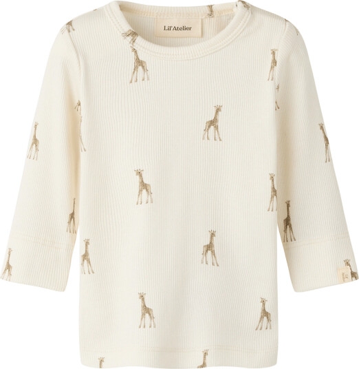Lil"Atelier Nbngavo Emo Ls Slim Top Lil Cream 56