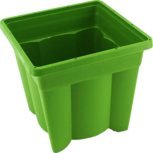 PotPro Firkantet Plastpotte 7,5 L – 20 cm