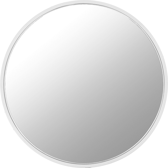 Scandi Living Sphere speil Ø60 cm White