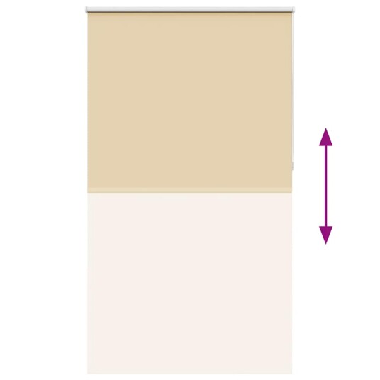 Rullegardin lystette 130x210 cm stoff bredde 126,6 cm polyester 8721158318848 Rullegardin lystette 130x210 cm stoff bredde 126,6 cm polyester 8721158318848