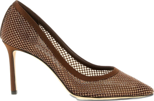 Jimmy Choo Dame Sko Brun 35 EU,