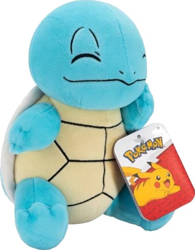 Pokémon | Squirtle Kosedyr | Blå | 20 cm