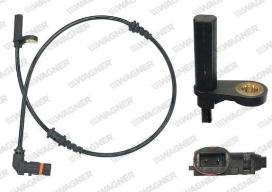 Sensor, ABS WAGNER ABS00187