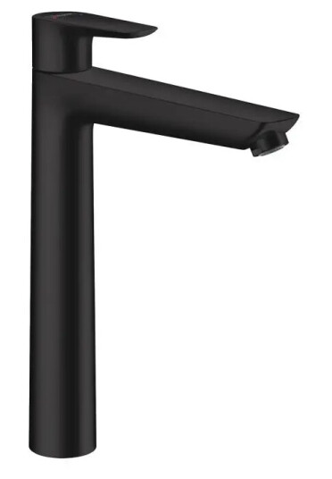 Hansgrohe Talis E 240  servantbatteri Med bunnventil, Sort Matt