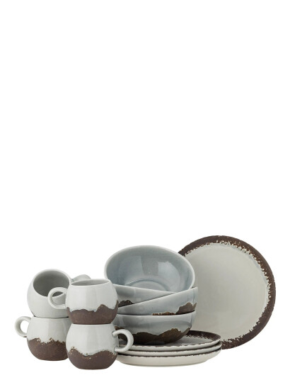 Bloomingville Paula Breakfast Set - Brown - ONE SIZE