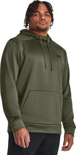 Under Armour Ua Armour Fleece Hoodie - Khaki green - M