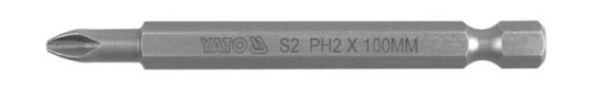 Yato YT-0485 Phillips Skrubits 100 mm Stål Håndverktøy