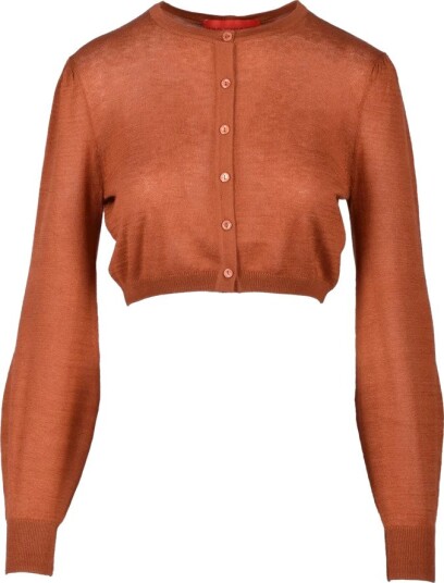 Wild Cashmere Dame Strikkevarer Brun M,