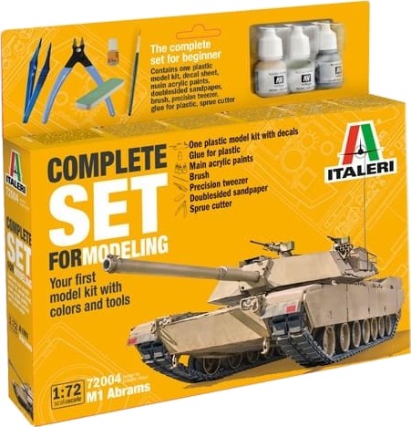 ITALERI 1:72 - M1 Abrams - Startsett