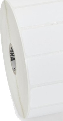 Zebra 3005540, Hvit, Selvklebende Skriveretikett, Papir, Trermisk Overføring, Permanent, Universell