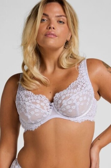 Hunkemöller Uvattert bh med bøyle Daisy Lilla
