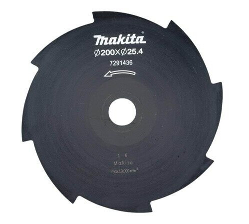 Makita 200mm Sirkelsagblad for Gress, Ugress og Rør - 8 Tenner