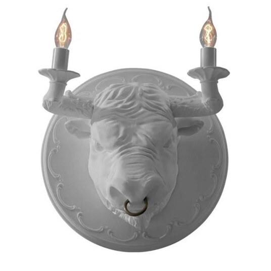 Karman Corrado Vegglampe Matt Hvit Karman Corrado Vegglampe Matt Hvit