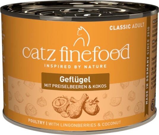 Catz Finefood Fjærkre 6 x 200 g