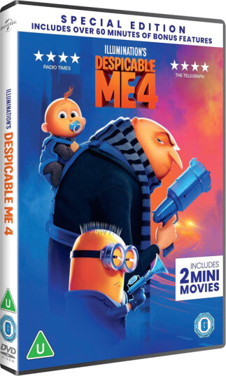 Despicable Me 4 / Grusomme Meg 4 DVD