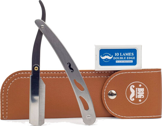 Shavette Big Moustache Grey Razor Shavette Big Moustache Grey Razor
