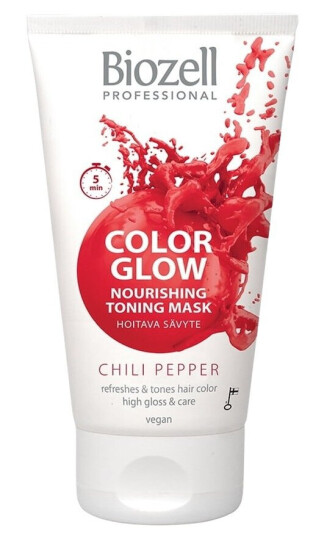 Biozell Color Glow Nourishing Toning Mask Chili Pepper 150ml Biozell Color Glow Nourishing Toning Mask Chili Pepper 150ml
