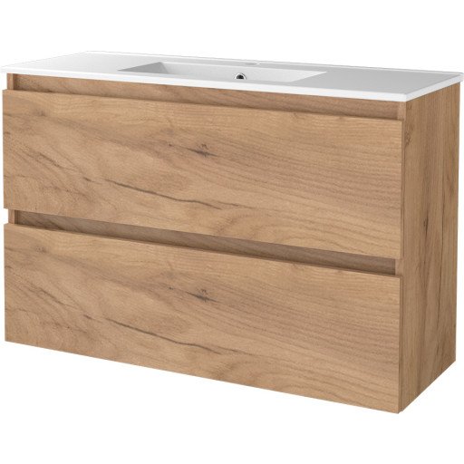 Sanibell Basicline møbelpakke, 100x39 cm, whiskey eik Sanibell Basicline møbelpakke, 100x39 cm, whiskey eik