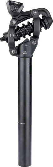 CONTEC Nara Air Link+ setepinne med fjæring 58mm vandring Ø31.6mm 350mm 40-120kg sort CONTEC Nara Air Link+ setepinne med fjæring 58mm vandring Ø31.6mm 350mm 40-120kg sort
