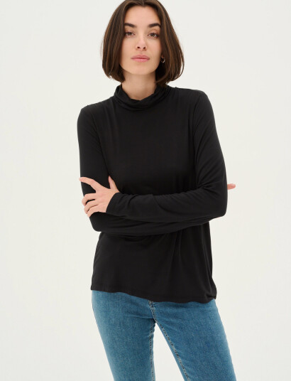 Culture Cupoppy Rollneck - Black - XS
