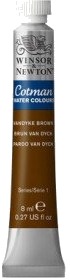 Winsor Newton Cotman akvarellfarge 8ml Vandyke Brown 676