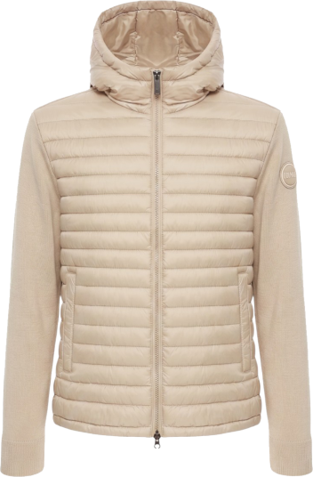 Colmar Men"s Hybrid Padded Jacket With Hood Hemp 50 Colmar Men"s Hybrid Padded Jacket With Hood Hemp 50