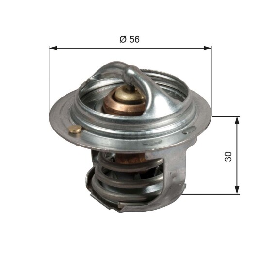 Termostat GATES TH50482G1