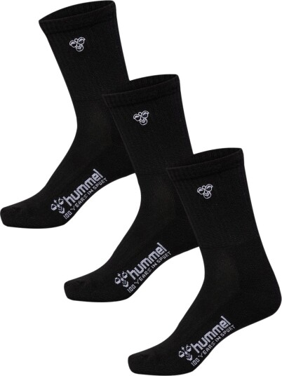 Hummel jr Bee 3 Pack sokker til barn Black Hummel jr Bee 3 Pack sokker til barn Black