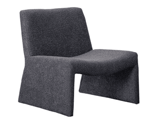 Trend Collection Georgia Lenestol – Bouclé Antrasitt Trend Collection Georgia Lenestol – Bouclé Antrasitt