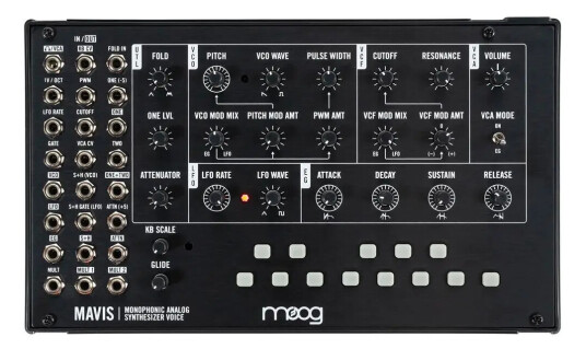 Moog Mavis Semi-Modulært Analogt Synth-Kit Moog Mavis Semi-Modulært Analogt Synth-Kit