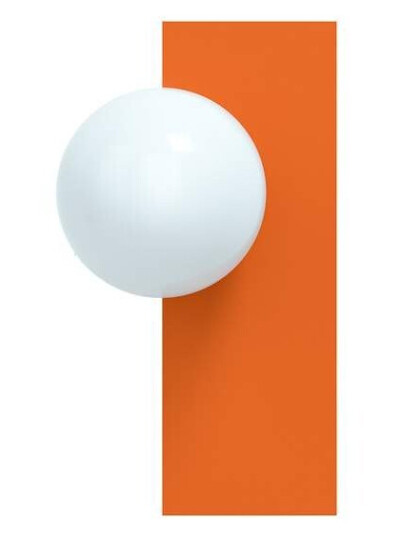 Swedish Ninja - Candy Big Rectangle S Vegglampe Zesty Orange Swedish Ninja