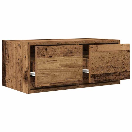 TV benk gammelt tre 60x31x25,5 cm konstruert tre TV benk gammelt tre 60x31x25,5 cm konstruert tre