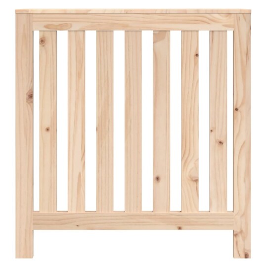 Radiatordeksel 79,5x19x84 cm heltre furu