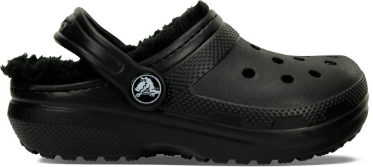 Crocs Classic Fôrede Tøfler Svart 25-26