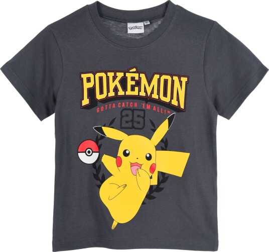 Pokémon T skjorte Grå 140 146