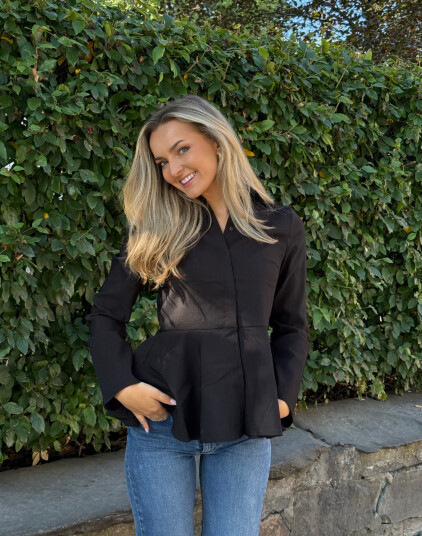 YAS Yaspepa Ls Shirt S.   Black   34
