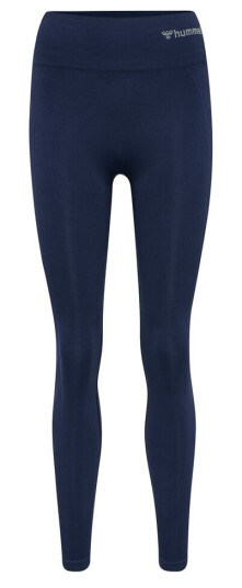 Hummel Tif Seamless High Waist Tights Dametights i Blå - Størrelse XL