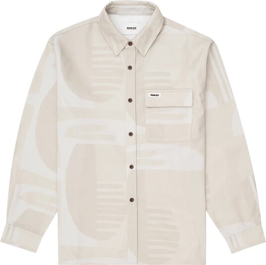 Parlez Craftwork Overshirt PUTTY S Parlez Craftwork Overshirt PUTTY S