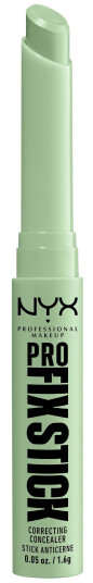 NYX Professional Makeup Fix Stick Concealer Stick Green 0.1 1,6g NYX Professional Makeup Fix Stick Concealer Stick Green 0.1 1,6g