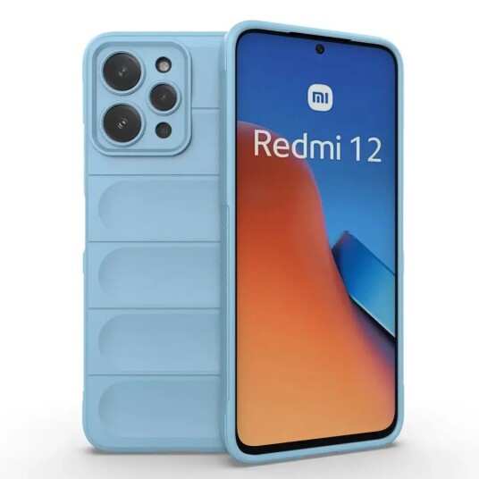 INCOVER Xiaomi Redmi 12 Fleksibelt Plastdeksel - Turkis