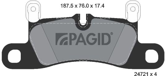 PAGID T1940N Bremseklosser PAGID T1940N Bremseklosser