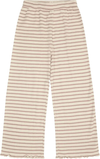 Minymo Pants Y/D Rib Beige 122